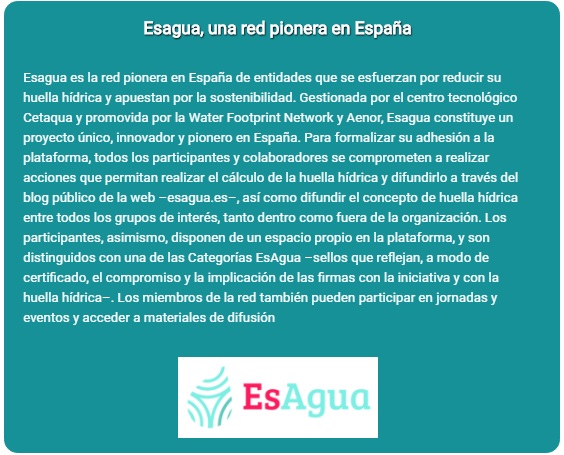 esagua en La Vanguardia