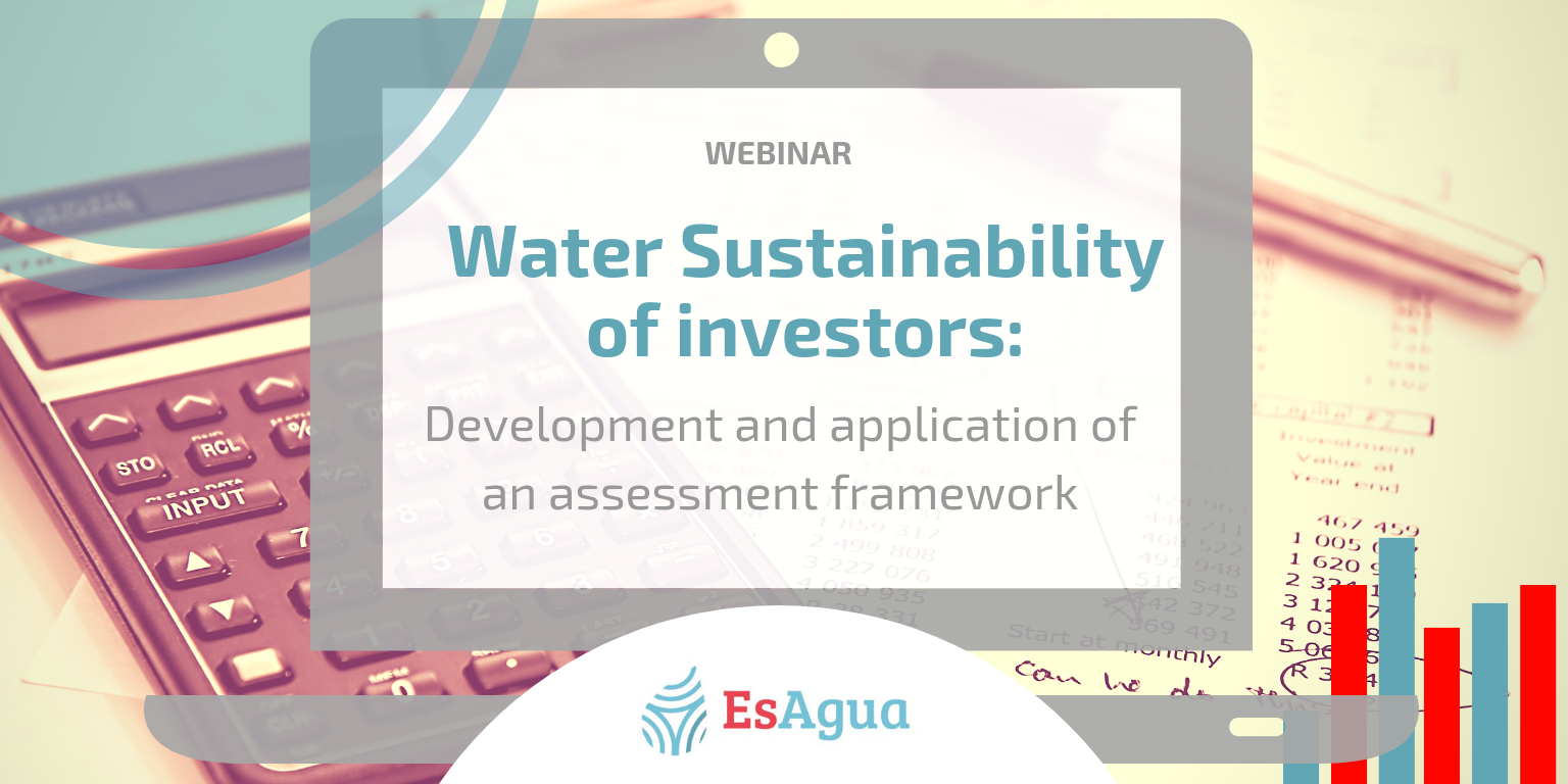 water sustainability of investors