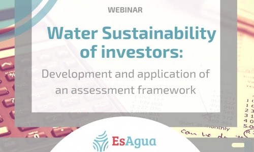 webinar water sustainability of investors